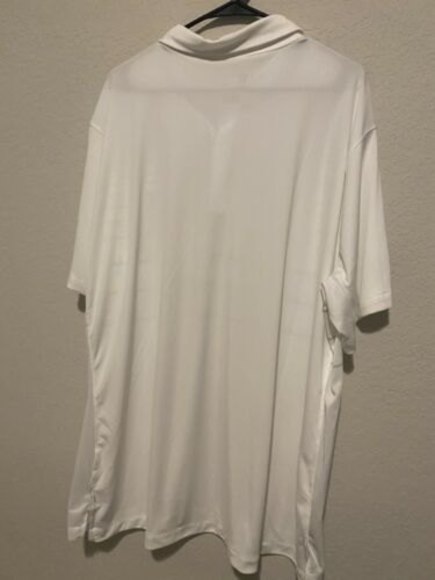 NFL Philadelphia Eagles NIKE Dri Fit White Polo Golf Shirt Mens 3XL - Picture 2 of 3